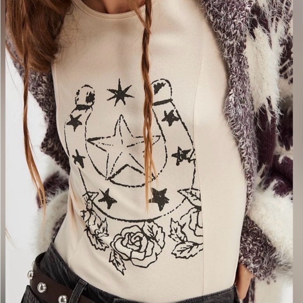 NWT Free People Desert Darling Bodysuit - Sizes M